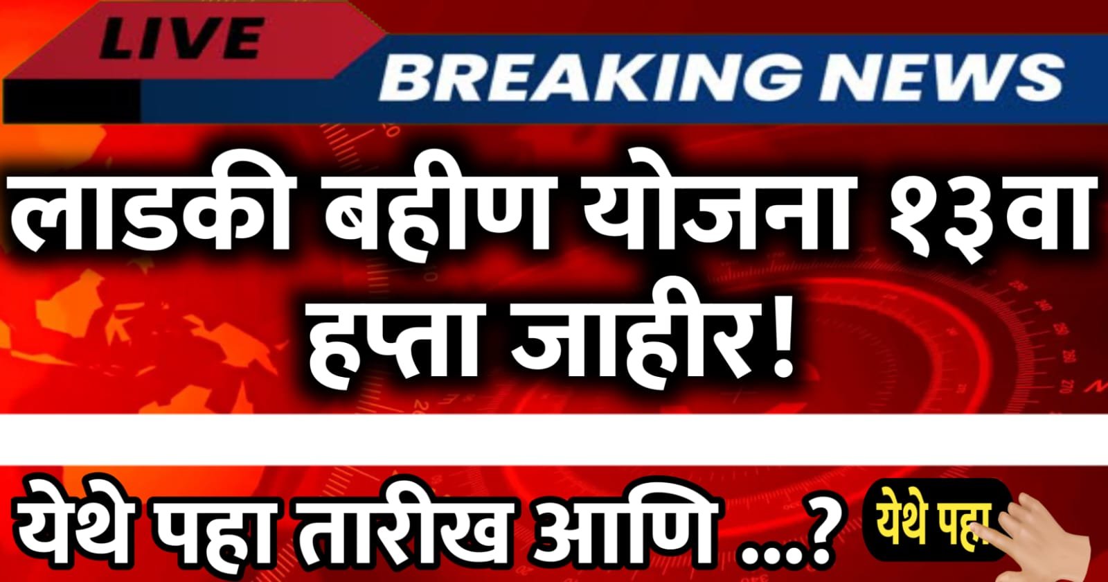 लाडकी बहीण योजना १३वा हप्ता जाहीर